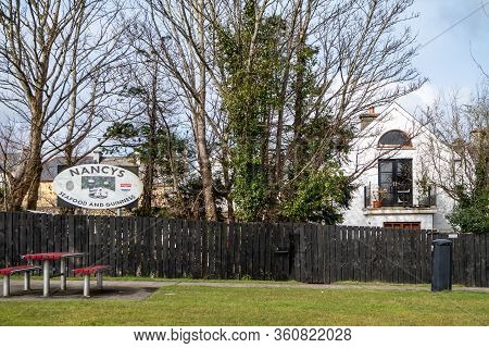 Ardara, County Donegal , Ireland - March 13 2020 : Ardara Town Is Still Busy During The Corona Outbr