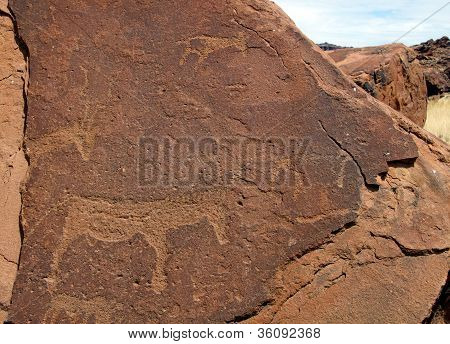 Namibya, Afrika Twyfelfontein