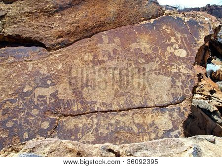 Namibya, Afrika Twyfelfontein