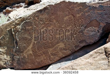 Namibya, Afrika Twyfelfontein
