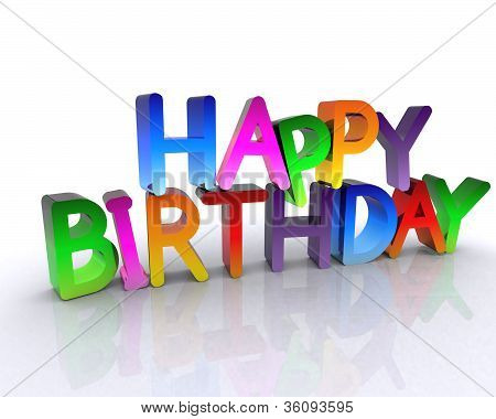 Buon compleanno - 3D