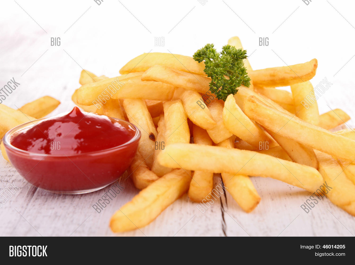 French Fries Ketchup Image & Photo (Free Trial) Bigstock