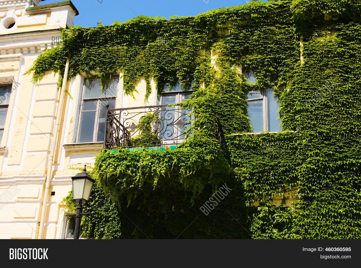 Vintage Yellow House Image Photo Free Trial Bigstock