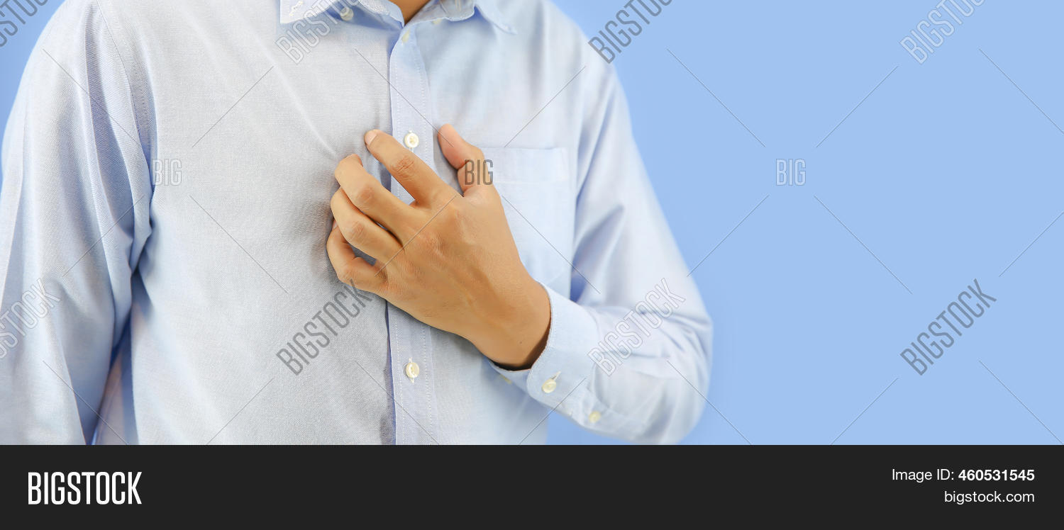 Hand Holding Chest Image & Photo (Free Trial) Bigstock