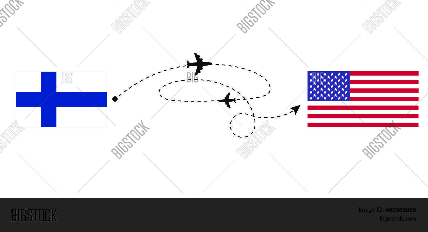Flight Travel Finland Vector Photo Free Trial Bigstock flight-travel-finland-vector-photo-free-trial-bigstock