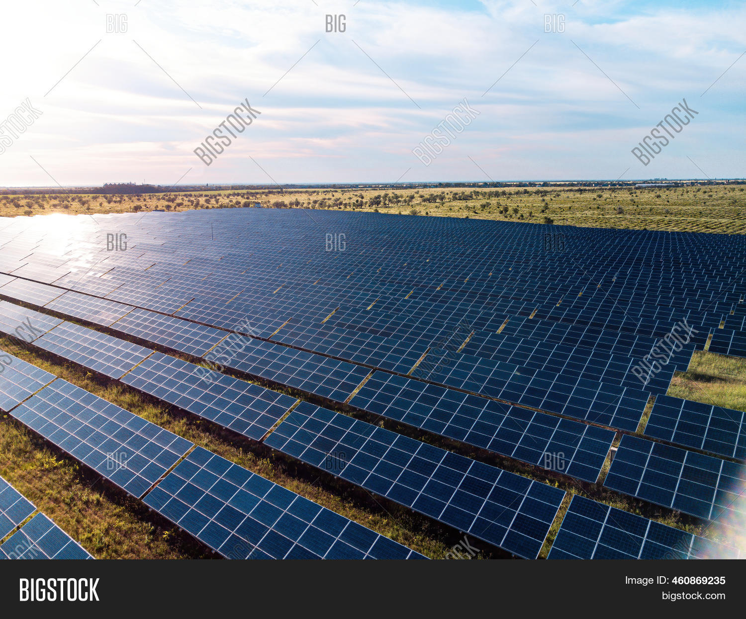 Top View Solar Panel Aerial Top View Solar Image & Photo (Free Trial) | Bigstock