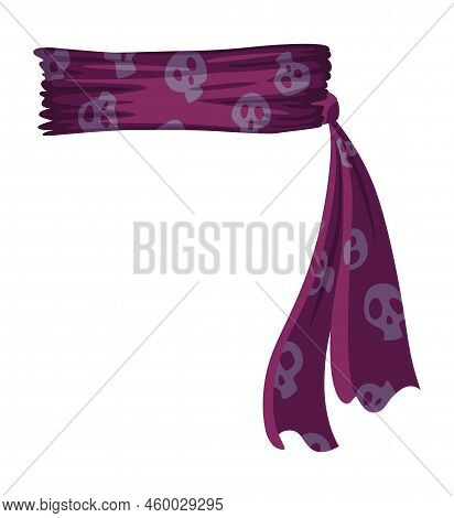 Corsair Or Pirate Hat. Pirate Fancy Dress, Design Element. Buccaneer Or Carnival Costume Hat. Sea Pi