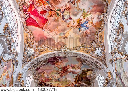 St John The Baptist Church, Steingaden, Bavaria, Germany