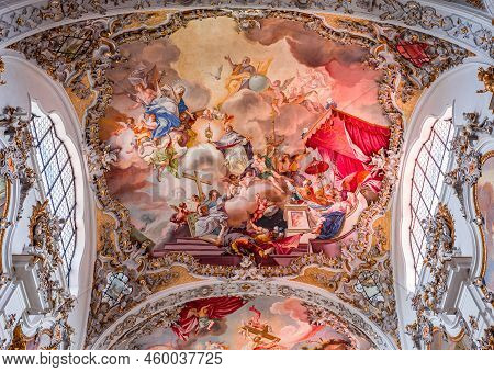 St John The Baptist Church, Steingaden, Bavaria, Germany