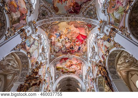 St John The Baptist Church, Steingaden, Bavaria, Germany