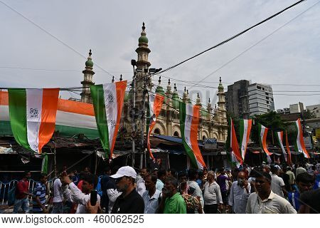 Kolkata,west Bengal,india - 21st July 2022 : All India Trinamool Congress Party, Aitc Or Tmc, At Eku