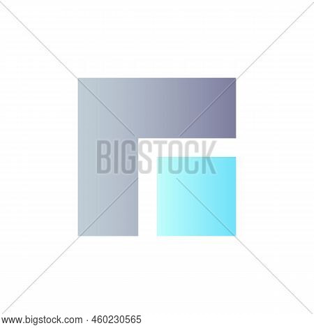 Full Screen Mode Flat Gradient Color Ui Icon. Media Player Feature. Digital Video Playing. Editor To