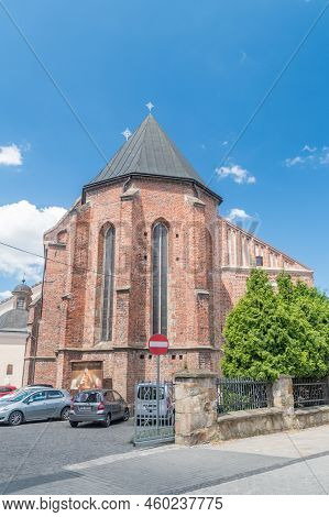 Krosno, Poland - June 12, 2022: Holy Trinity Church In Krosno.