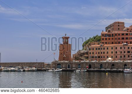 Sixteenth-century Clock Tower (torre Degli Appiani) Is A Part Of Fascinating Historic And Cultural H