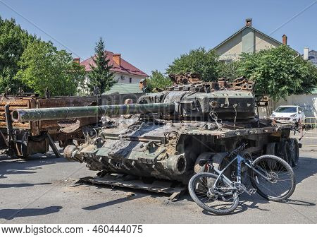 Destroyed Military Equipment Of Russia