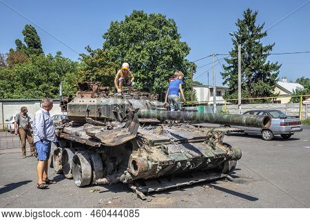 Destroyed Military Equipment Of Russia