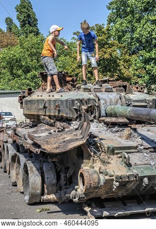 Destroyed Military Equipment Of Russia