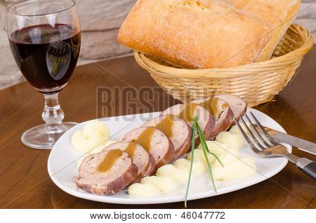 Paupiette のワインを提供して