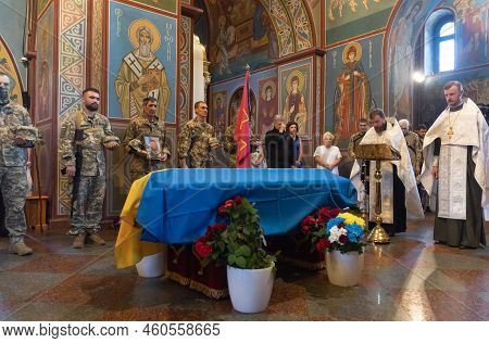 Funerals Of The Ukrainian Soldier