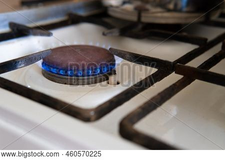 Gas Flame Fire Burner Stove Natural Oven Cooking Black, For Heat Glow From Ring For Blaze Syngas, Me