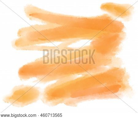 Paint Brush Sketch Stroke Grung Banner Frame Illustration