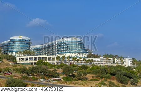 Alanya, Turkey. August 06, 2022. Luxurious 5-star Hotel Vikingen Infinity Resort And Spa In Alanya. 