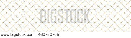 Seamless Geometric Pattern Of Diagonal Lines And Elements Of Oriental Ornament
