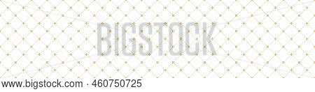 Seamless Geometric Pattern Of Diagonal Lines And Elements Of Oriental Ornament