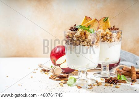 Apple Pie Granola Layered Dessert