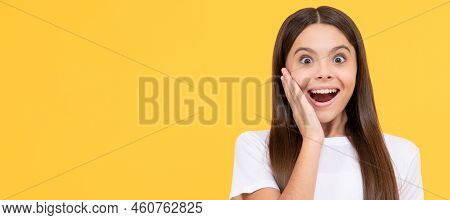 Happy Child Girl Hold Big Citrus Fruit Of Yellow Pummelo Or Pomelo Full Of Vitamin, Happiness. Child