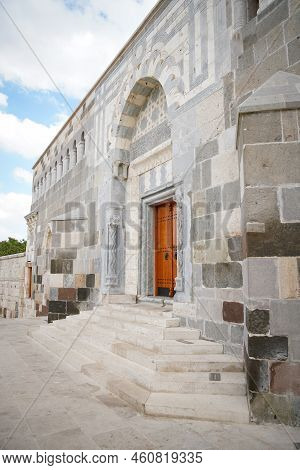 Alaaddin Mosque In Alaaddin Hill, Konya City, Turkiye