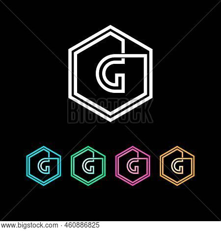 G Logo Hexagone Tech G Logo Design