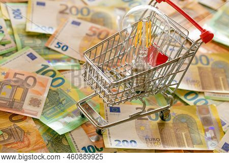 Energy Crisis In The Eu Countries. Electricity Cost. Electricity Bills.rising Electricity Prices In 