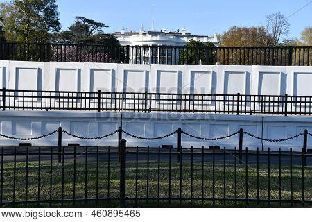 Washington, Dc - Apr 3: The White House In Washington, Dc, As Seen On April 3, 2021. It Is The Offic