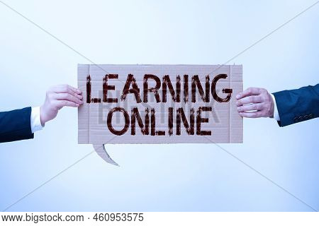 Inspiration Showing Sign Learning Onlinelearn Something New With The Help Of Internet And Technology