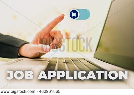 Handwriting Text Job Applicationthe Standard Business Document Serves A Number Of Purposes. Business