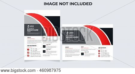 Business Flyer Template Vector. Brochure Design, Cover Modern Layout, Annual Report, Poster