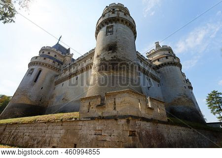 Pierrefonds Is A Castle Situated In The Commune Of Pierrefonds In The Oise Department In The Region 