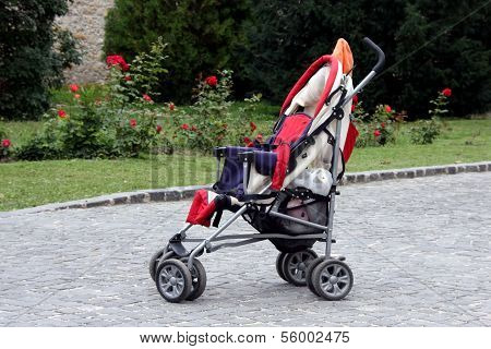 Stroller At A Park
