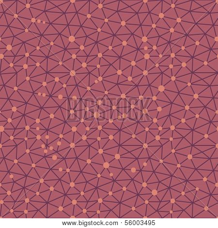 Seamless pattern crystal lattice.
