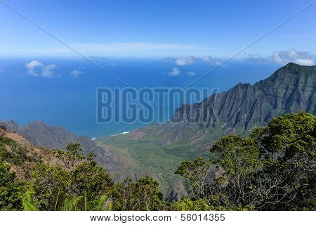 Kalalau-Tal-panorama