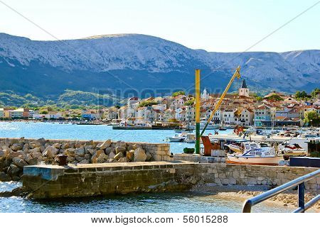Town Of Baska, Island Krk