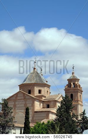 Santa Maria church, Velez Rubio, Spain.