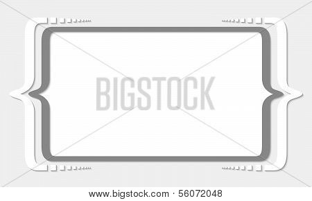 Gray Text Box With Square Brackets