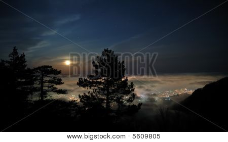 Sognando la città (in blu)