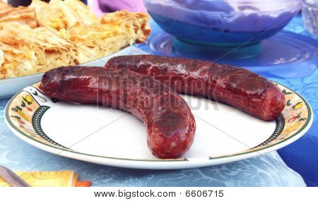 Two Greek Sausages
