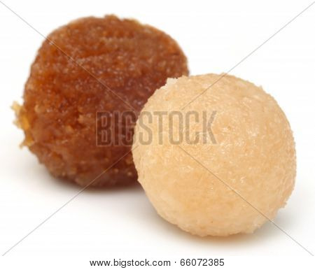 Traditional Coconut Laddu Of Southeast Asia