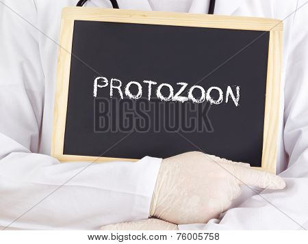 Doctor Shows Information: Protozoon