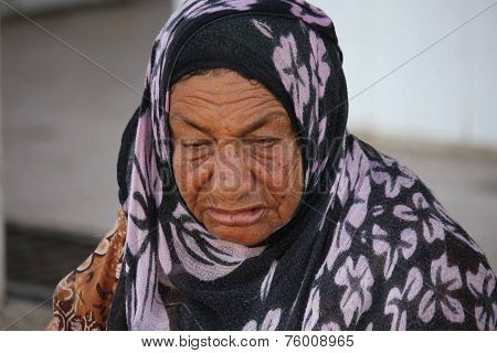 Old Arab woman