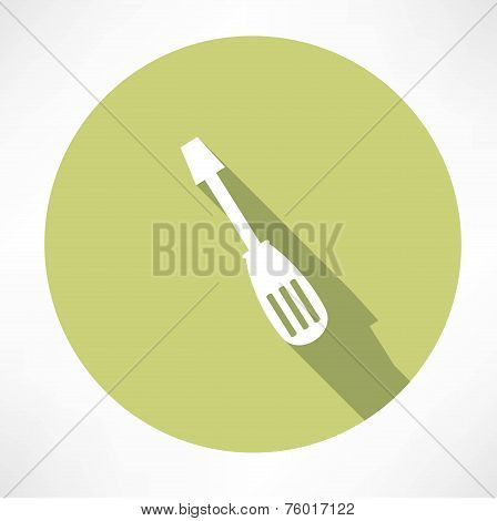 spatula icon vector